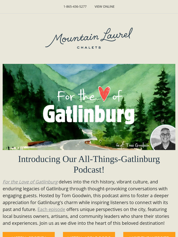 🎧 The Wait is Over—'For the Love of Gatlinburg' is Here!