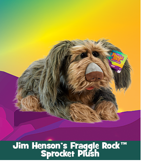 Jim Henson's Fraggle Rock™ Sprocket Plush.