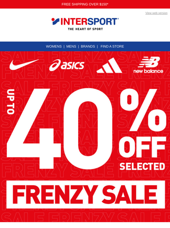 FINAL CHANCE TO SHOP THE FRENZY SALE!