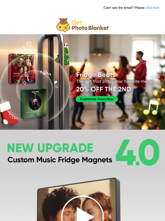The gift that plays your favorite memories!