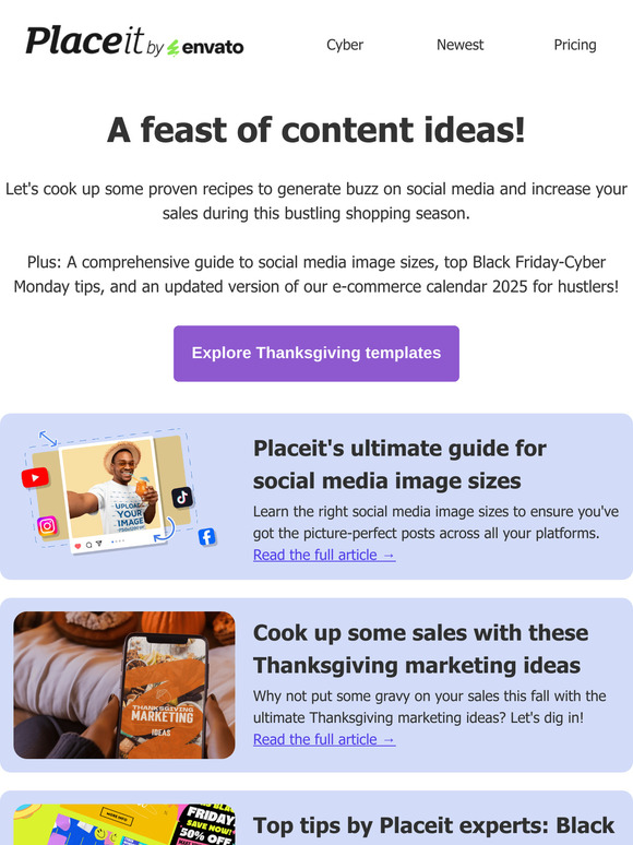 Thanksgiving marketing strategies!