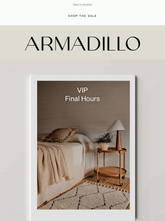 Your VIP Sale Access Ends Tonight