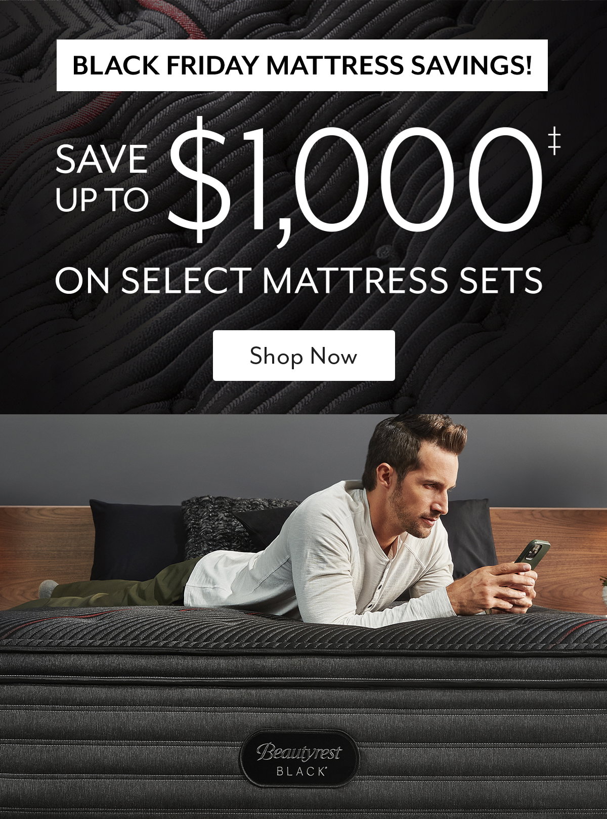 Save up to $1,000 in our limited-time Black Friday event!