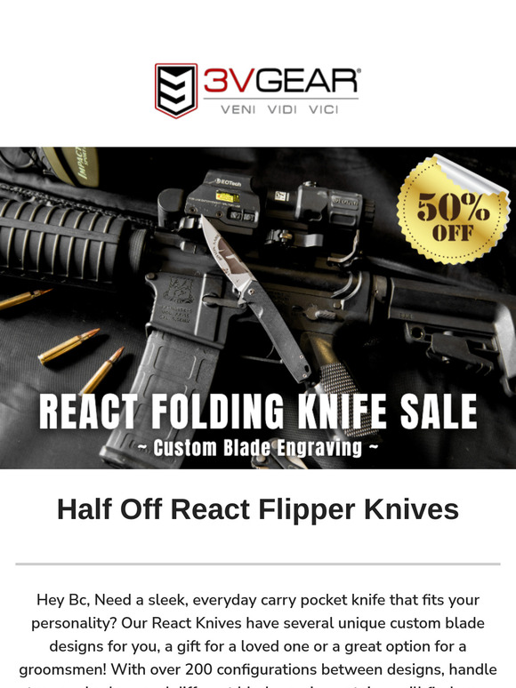 Sharp Savings on Custom Knives!