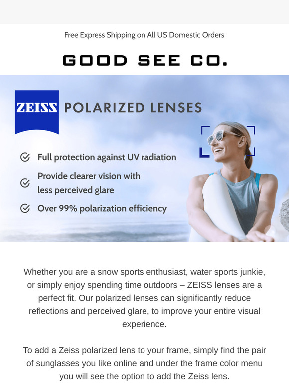 Discover Zeiss Polarized Lenses