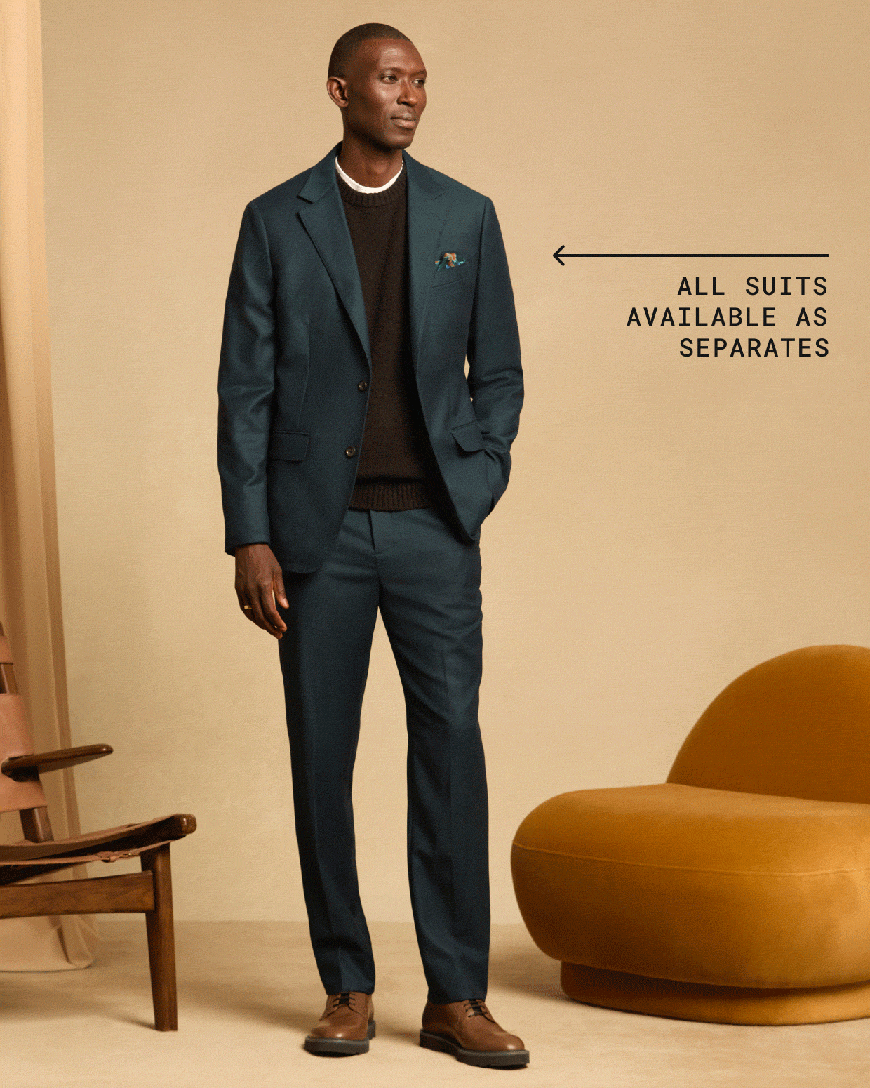 chinese dress ladies Italian Nile Blue Linen Pants – StudioSuits