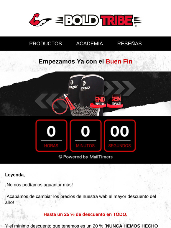 Empezamos YA con el Buen Fin