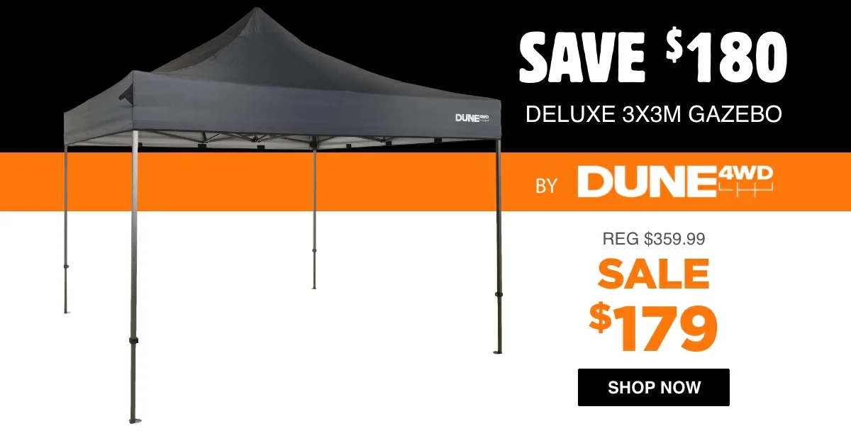 Deluxe 3X3 Gazebos by Dune 