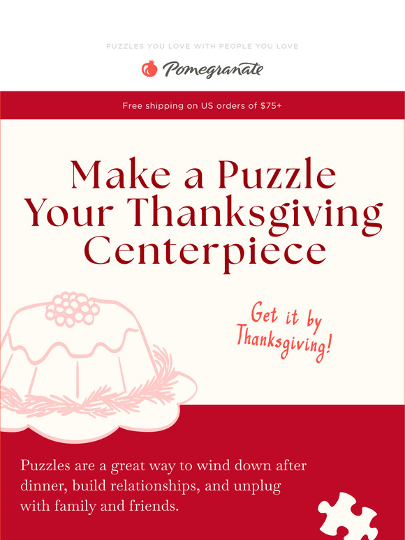 Puzzle on Thanksgiving 🦃 🧩