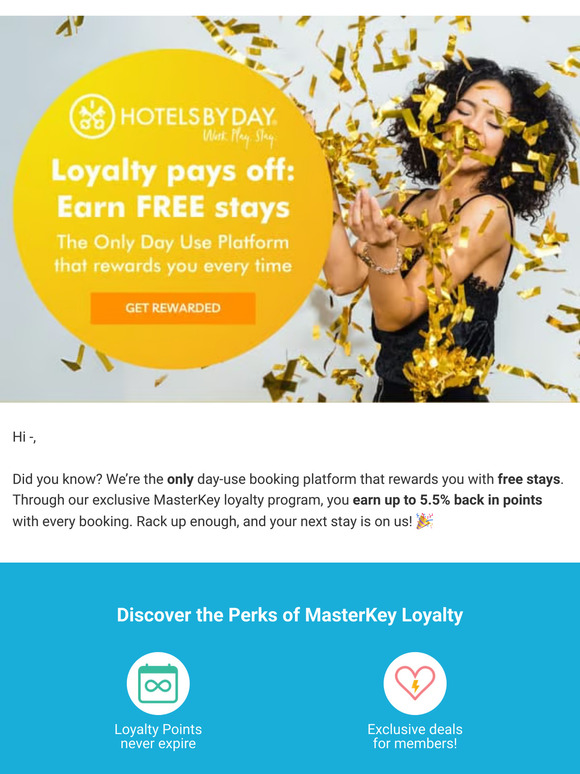 We reward You on Every Stay! 🌟