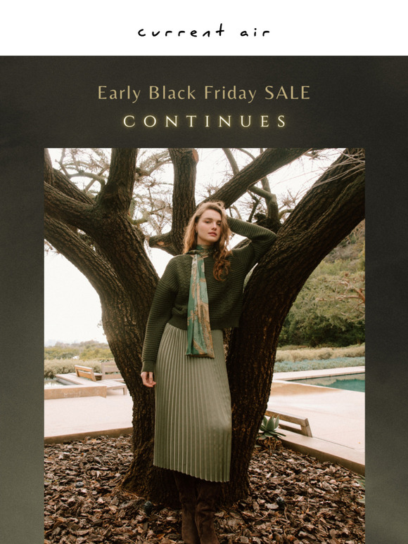 Early Black Friday Sale Continues!