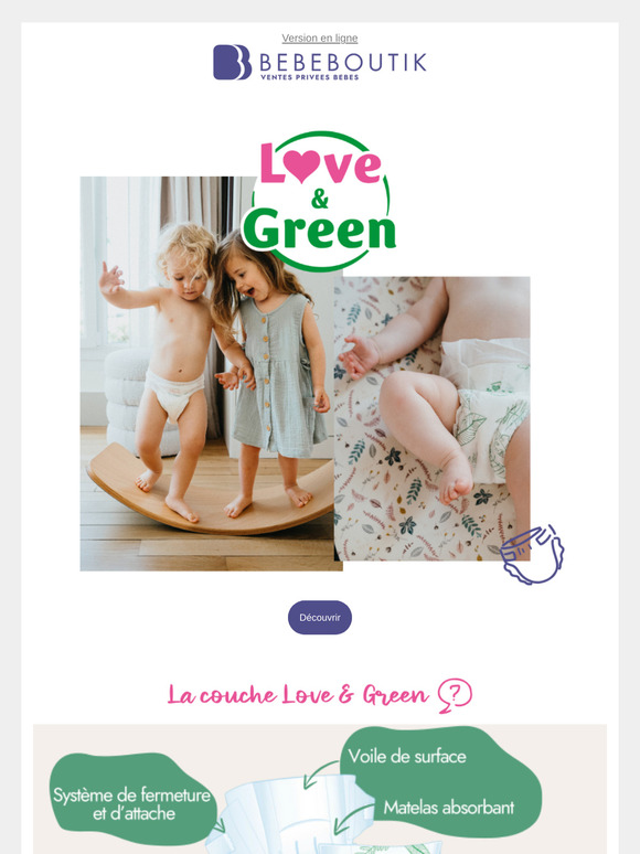 De l'amour et du vert ? c'est LOVE & GREEN