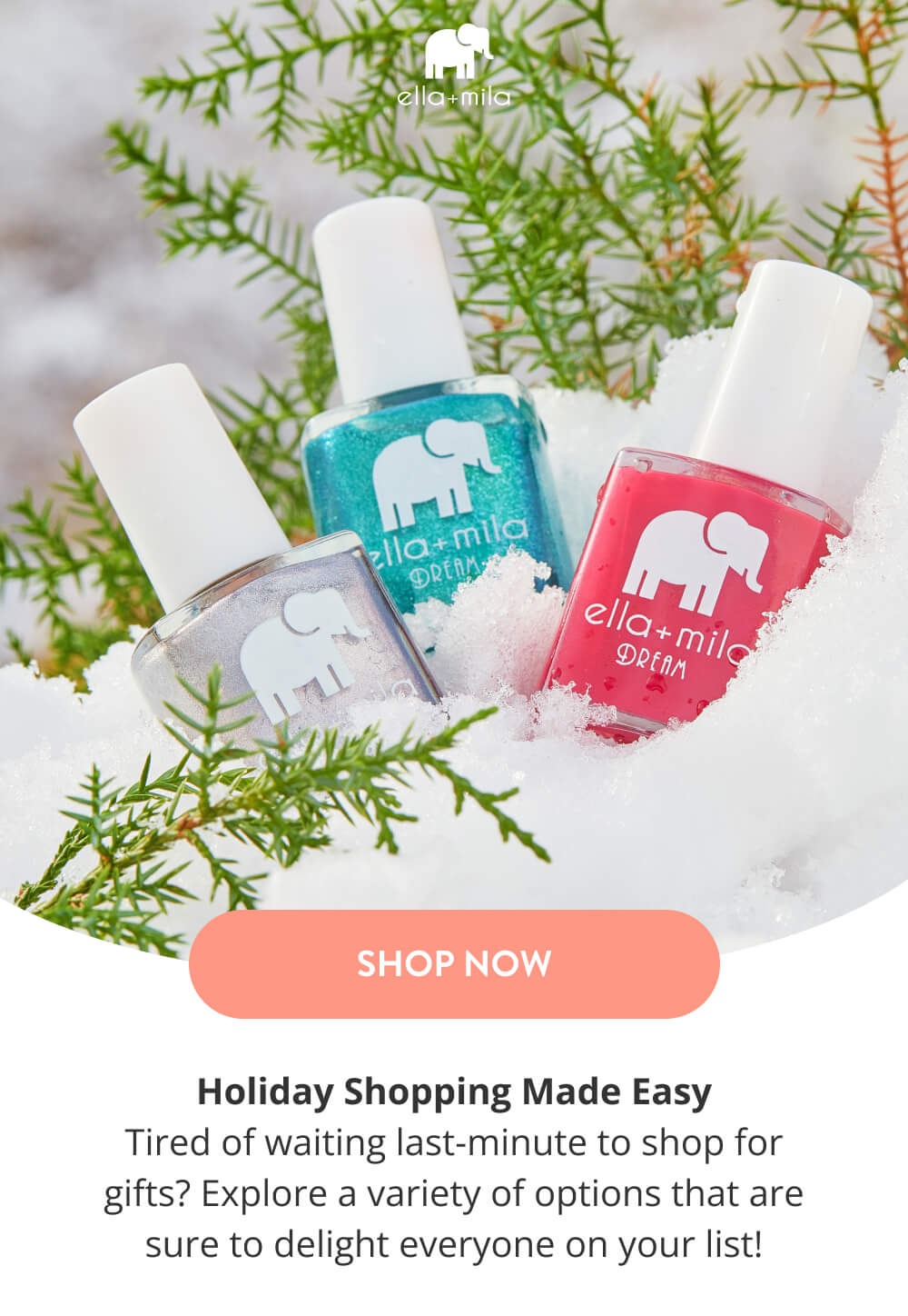 Holiday Shopping Made Easy | Tired of waiting last-minute to shop for gifts? Explore a variety of options that are sure to delight everyone on your list! SHOP NOW