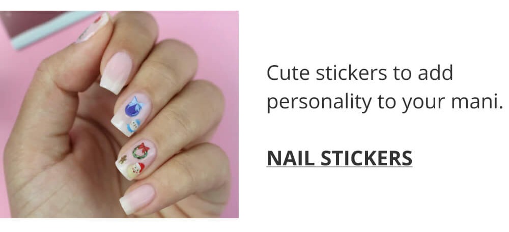 Cute stickers to add personality to your mani. Nail Stickers