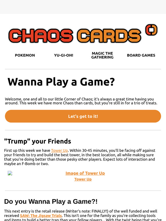 Wanna Play a Game?