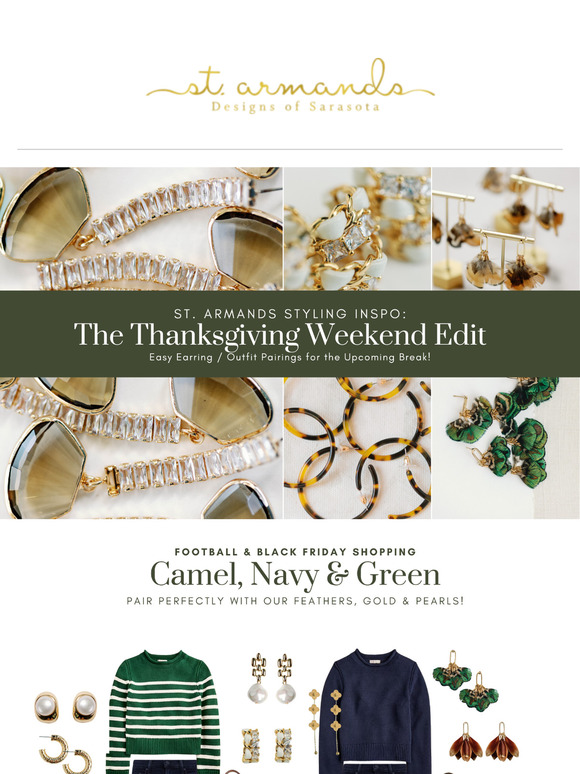 The Thanksgiving Edit: Outfit Inspiration for the Holiday Weekend!