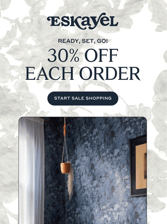 The 30% OFF EVERYTHING SALE is here