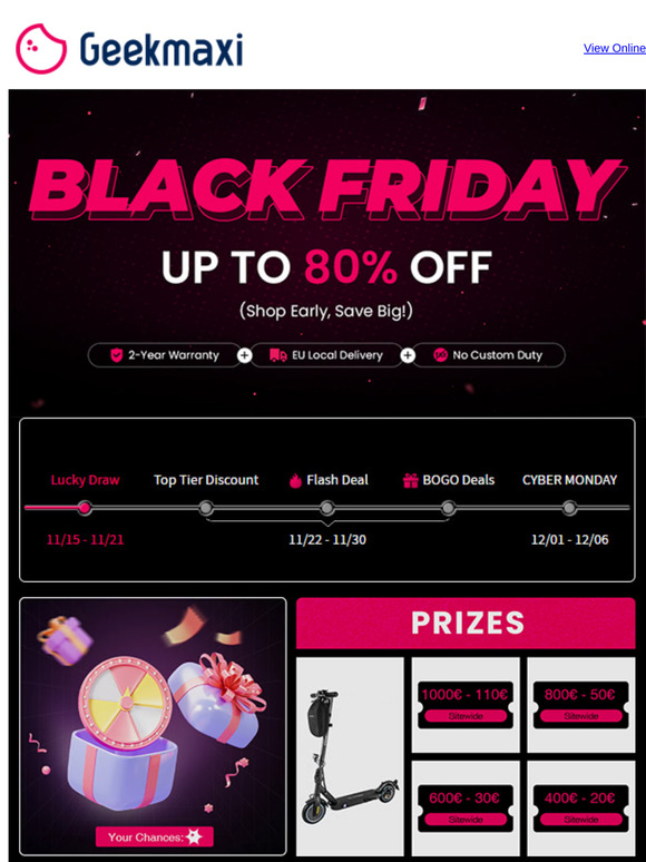 Black Friday Lucky Draw – Win Coupons & Freebies!