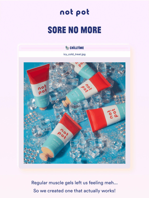 Cool news! Receive a sweatband with Icy Gel orders 💙