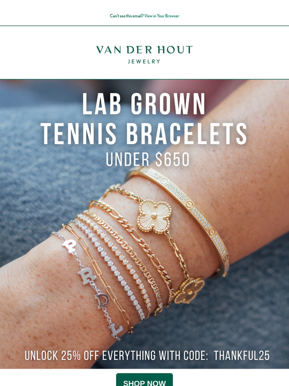 Lab Grown Tennis Bracelets Under $650? 💎