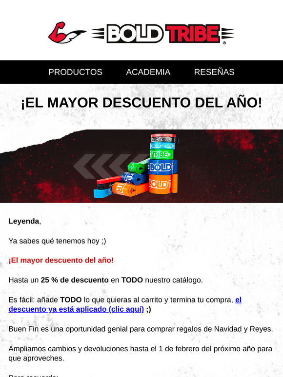 El mejor descuento del año, SOLO HOY!