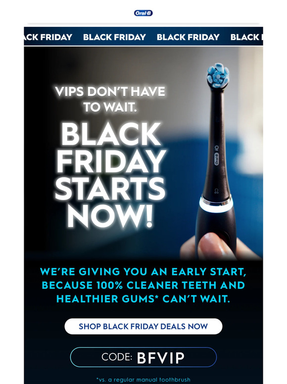 Your VIP Black Friday Deals are Here