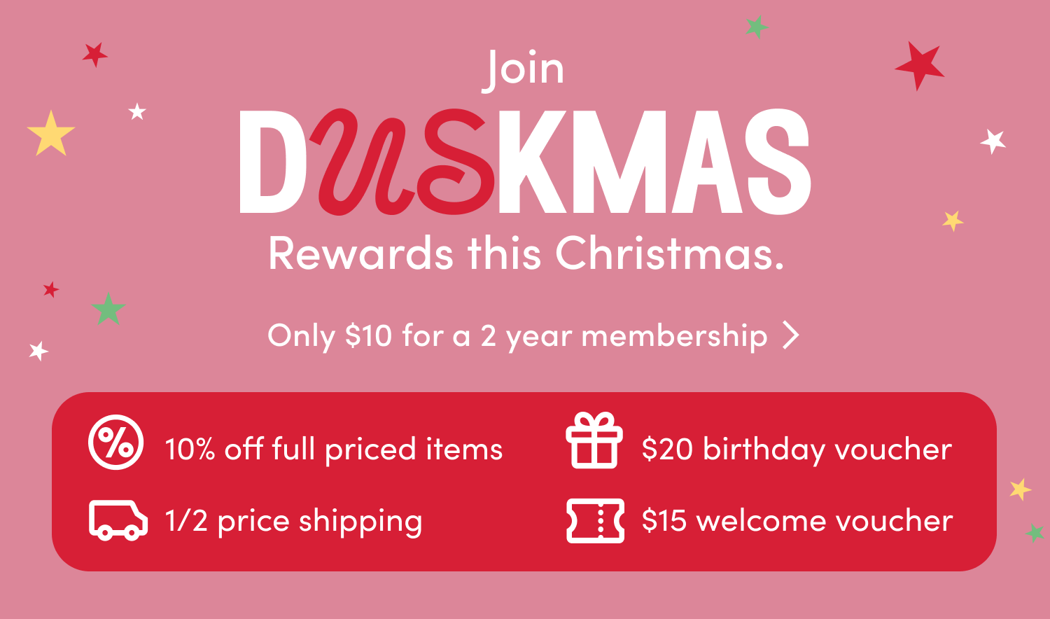 Join dusk Rewards