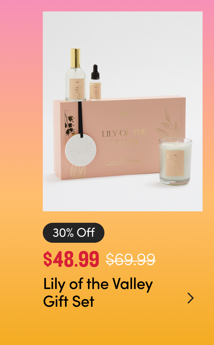 30% off Lily of the Valley Gift Set