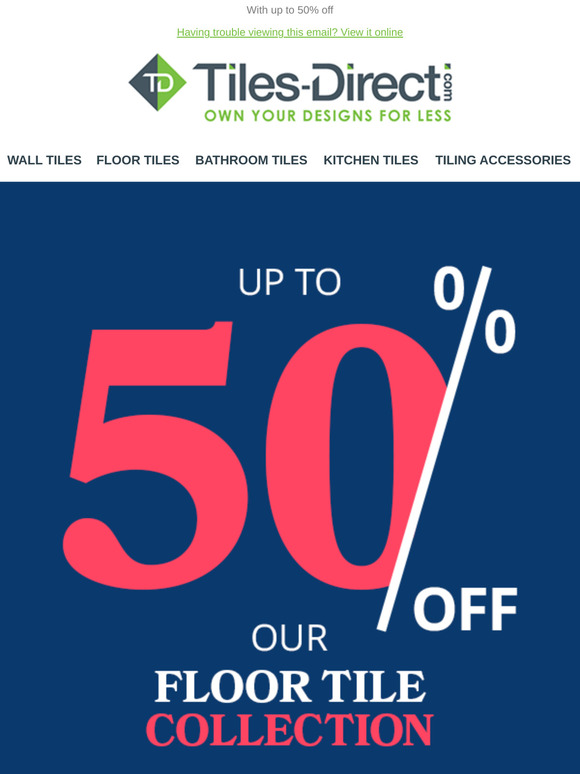 Save on floor tiles!