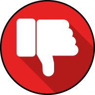 Thumbs down