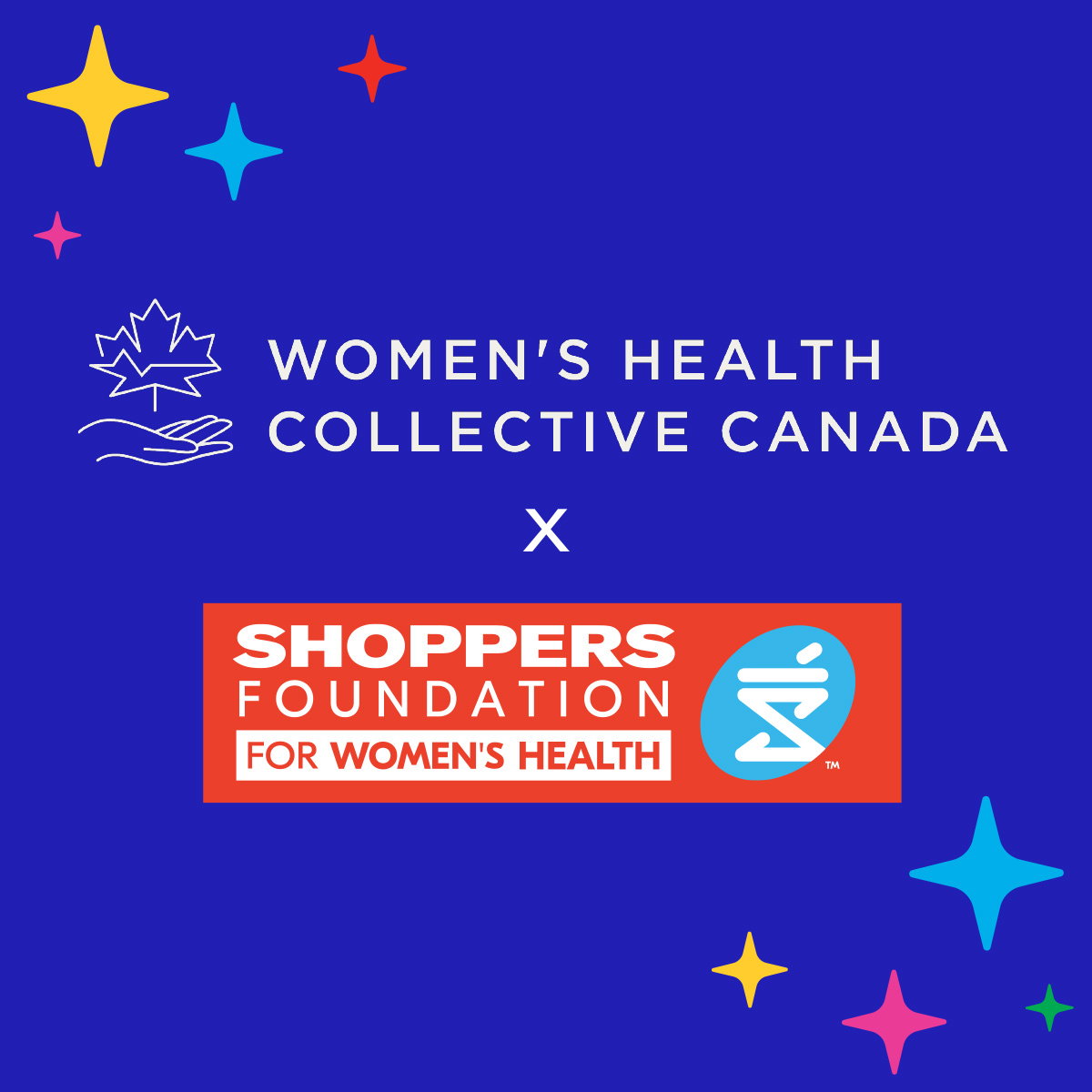Women's Health Collective Canada and Shoppers Foundation for Women’s Health is shown.