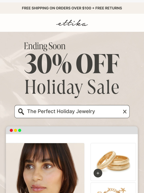 Ending Soon: 30% Off Holiday Sale 🎁