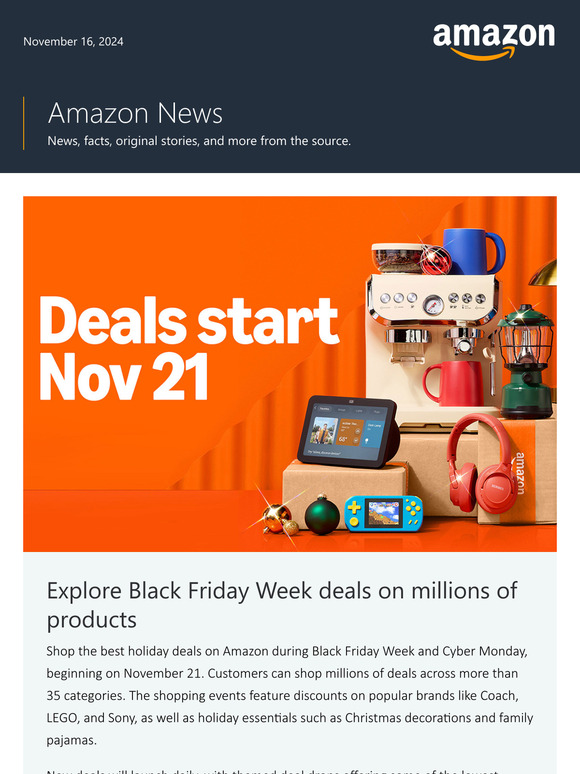 Preview 25+ Black Friday Deals you can shop starting Nov. 21
