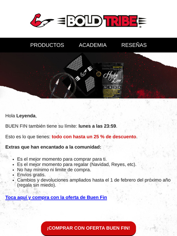 Quitaremos las ofertas el lunes. Haz esto ahora.