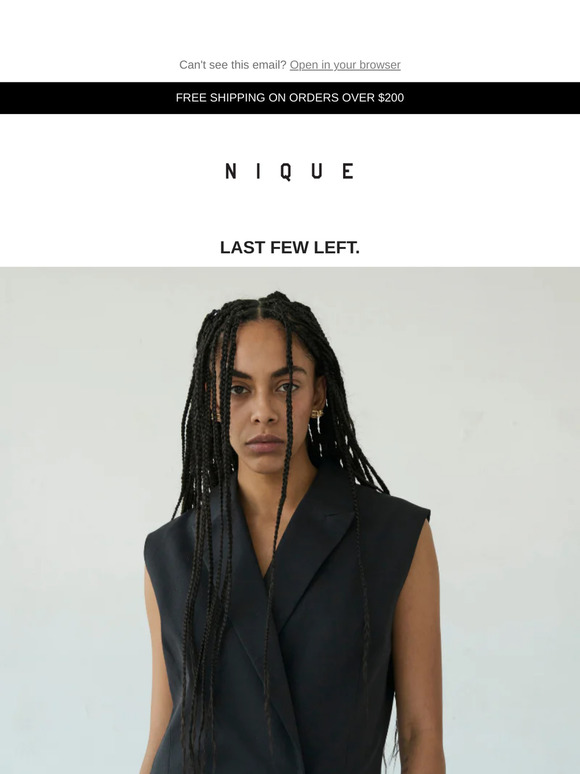LAST FEW LEFT......