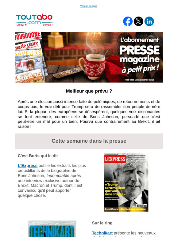 Meilleur que prévu ?