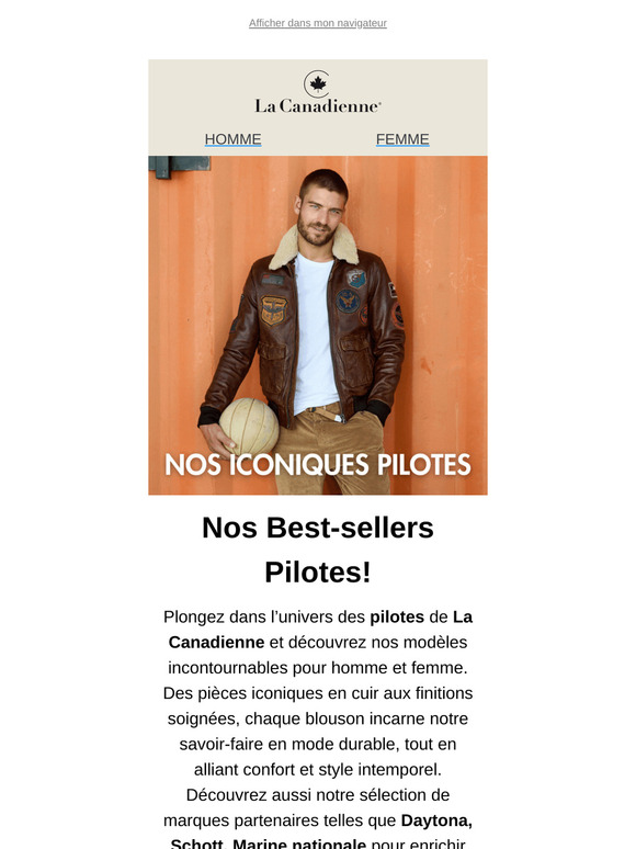Nos pilotes iconiques pour l'hiver ❄️