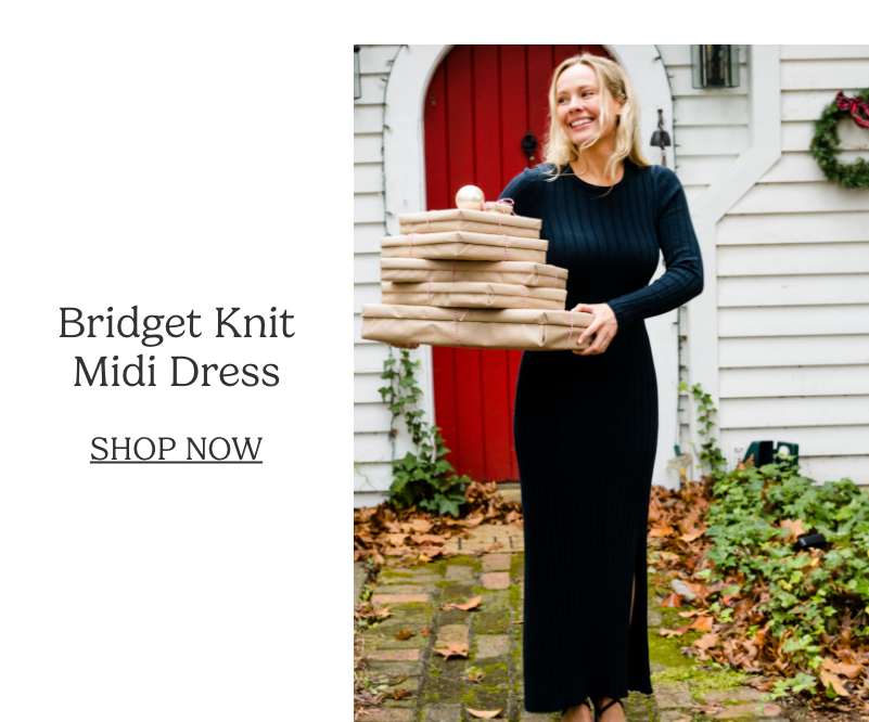 Shop the Bridget Knit Midi Dress
