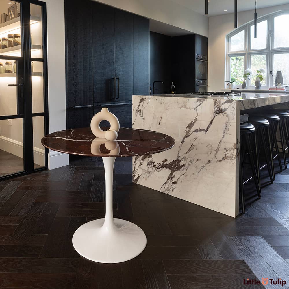 90 cm Circular Saarinen Tulip Dining Table
