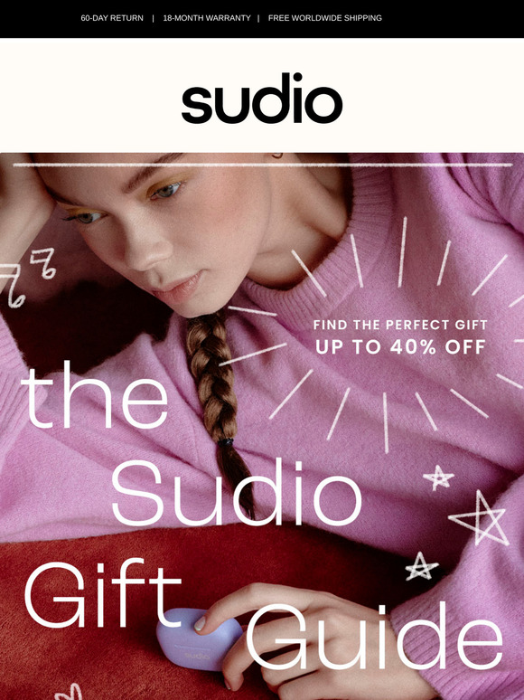🍬 The Sudio Holiday Gift Guide 🍬