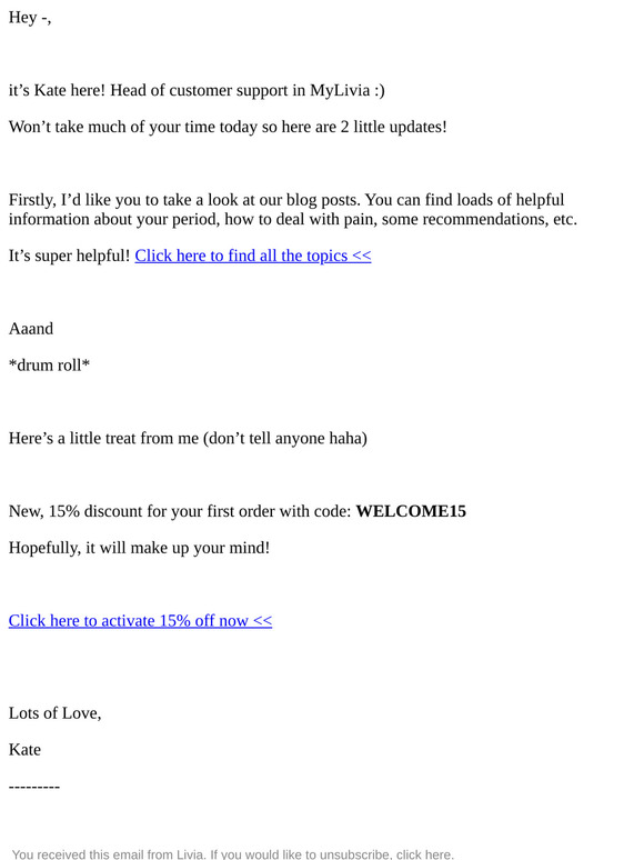 Re: 2 little updates