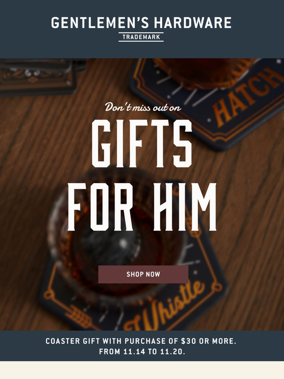 Don't Forget! Snag Your Free Coaster Set