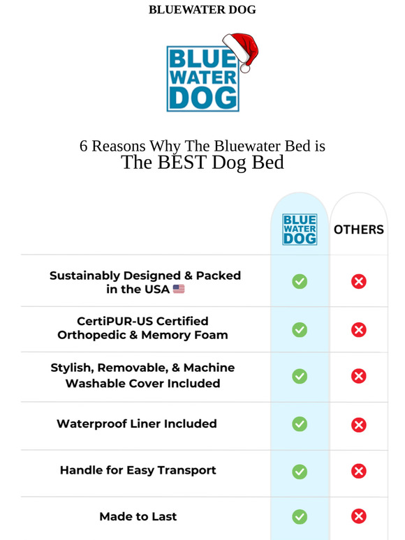 6 Reasons Why Bluewater Dog is The BEST Dog Bed