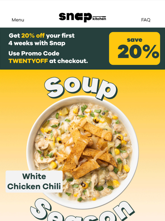 Bring on the soups & chilis