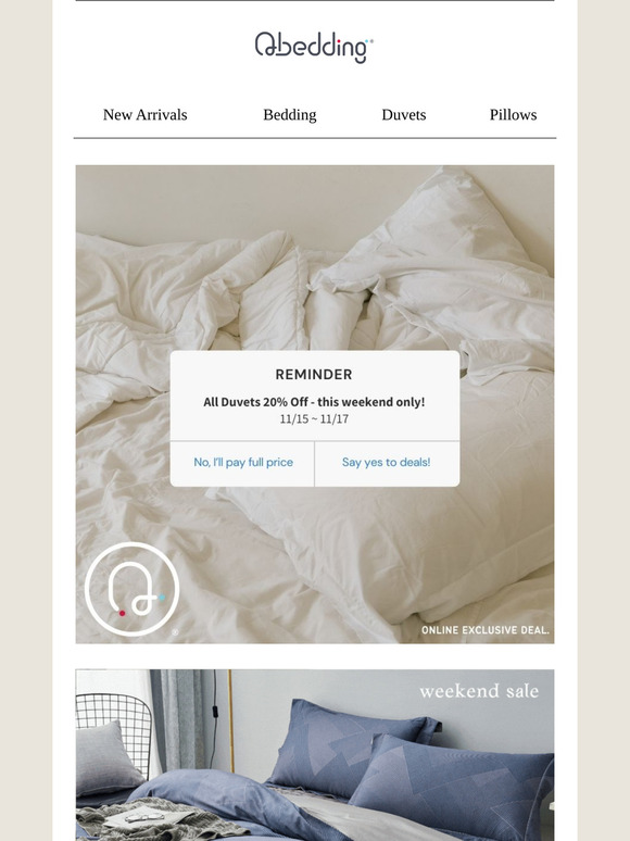 LAST DAY 20% Off ✨All DUVETS✨