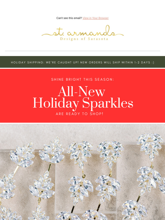 Shine Bright this Season: New Holiday Sparkles Inside