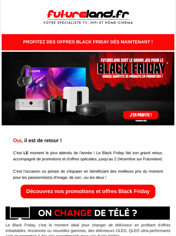 Les offres Black Friday ⚫ disponibles MAINTENANT !