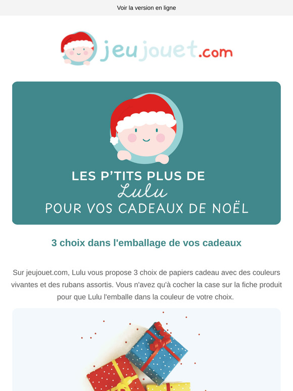 Les services que propose Lulu sur Jeujouet.com !