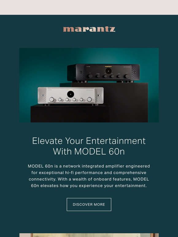 Elevate Your Entertainment With MODEL 60n