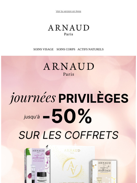 Plus que quelques jours... jusqu'à -50% sur les coffrets ✨